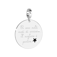 Pendente Rebecca Donna My World Messages in Bronzo BWNPBB32